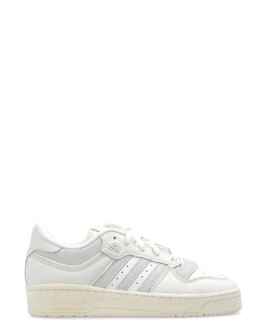 Adidas Originals White Rivalry 86 Low-top Sneakers