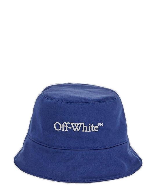 Off-White c/o Virgil Abloh Blue Off- Hats for men