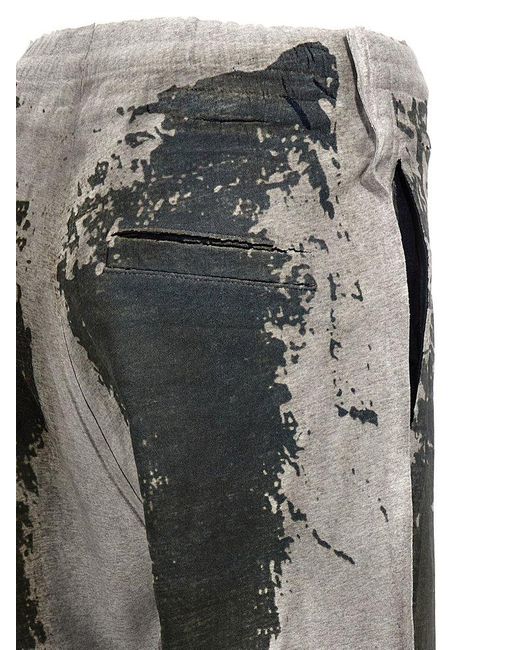 DIESEL Gray 'D-Lab-Track' Jeans