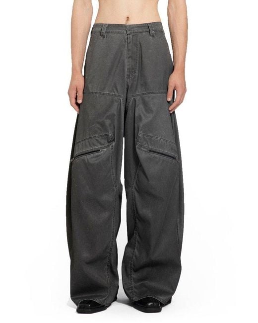 Y. Project Black High Waist Wide-leg Trousers for men