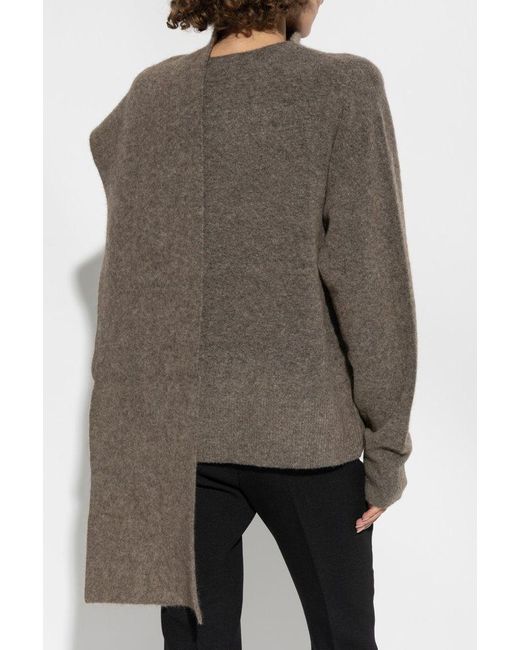 Totême  Gray Sweater With Scarf, '