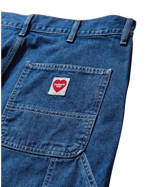 Carhartt Blue Single Knee Pants for men