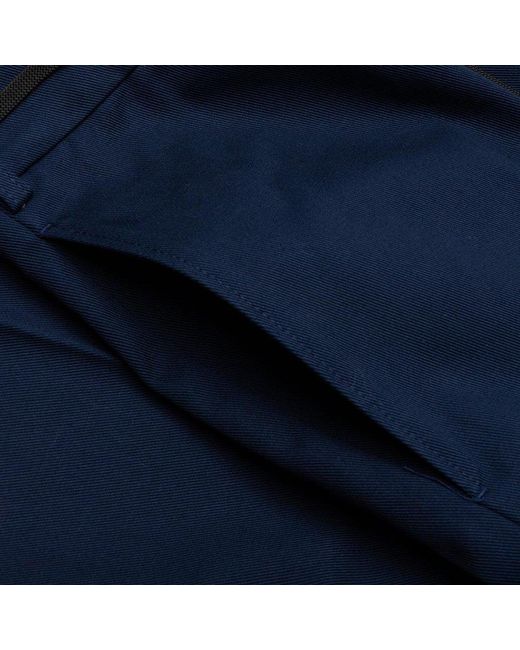 Marni Blue Logo Patch Drawstring Trousers for men