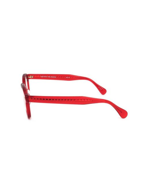 Linda Farrow Black X Matthew Williamson Square Frame Glasses