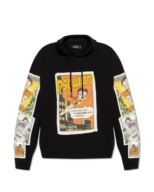 DSquared² Black X Betty Boop, for men