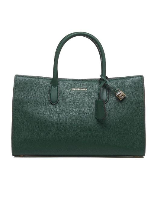 MICHAEL Michael Kors Green Scarlett Medium Satchel Bag