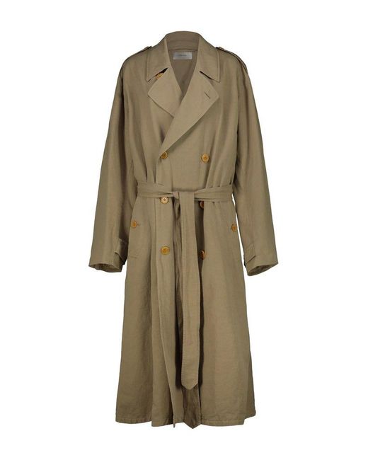 The Row Natural Montrose Belted Coat