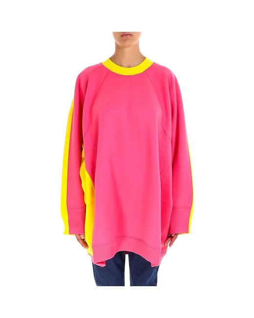 Céline Pink Oversized Contrasting Sweatshirt