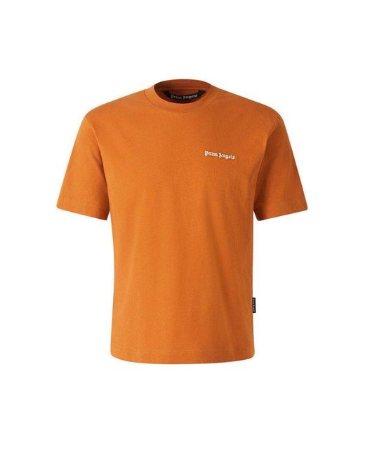 Palm Angels Orange T-Shirts Pack Of Three for men