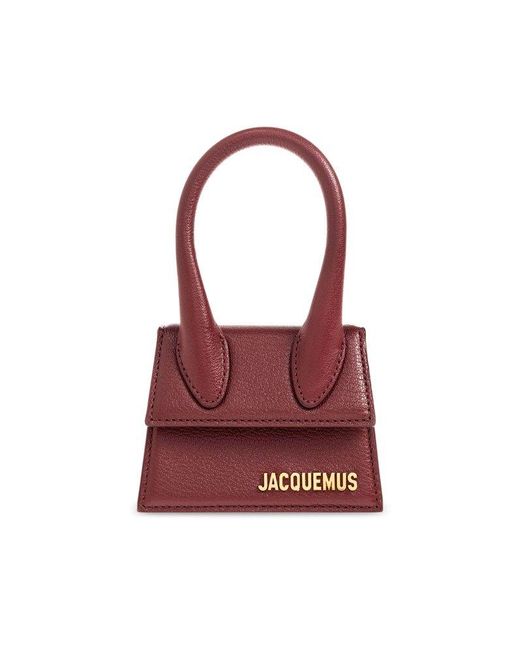 Jacquemus Red 'le Chiquito' Shoulder Bag,
