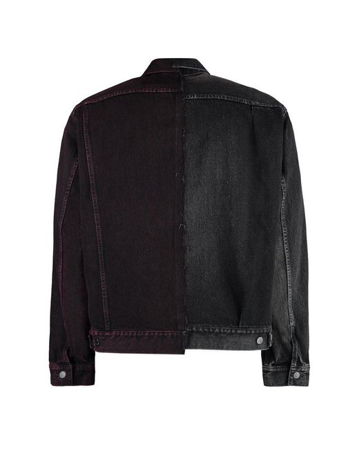 Maison Mihara Yasuhiro Black Denim Jacket for men