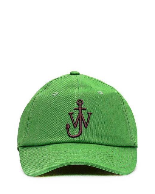 J.W. Anderson Green Baseball Cap for men