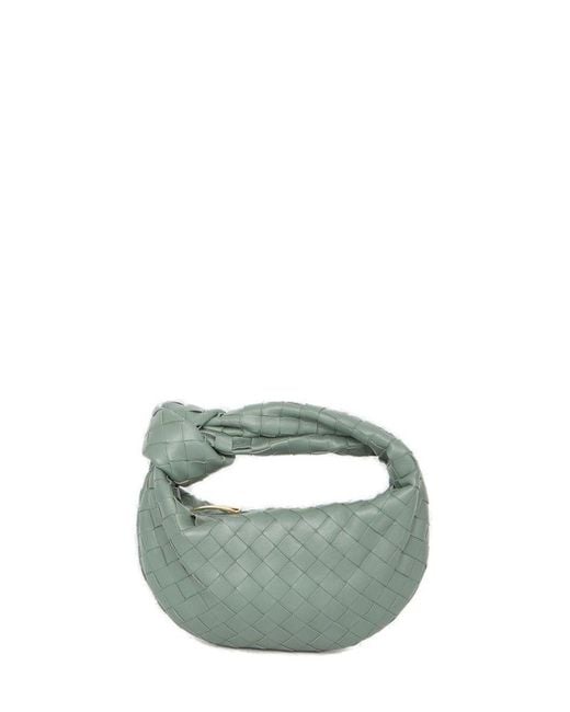 Bottega Veneta Green Mini Jodie Tote Bag