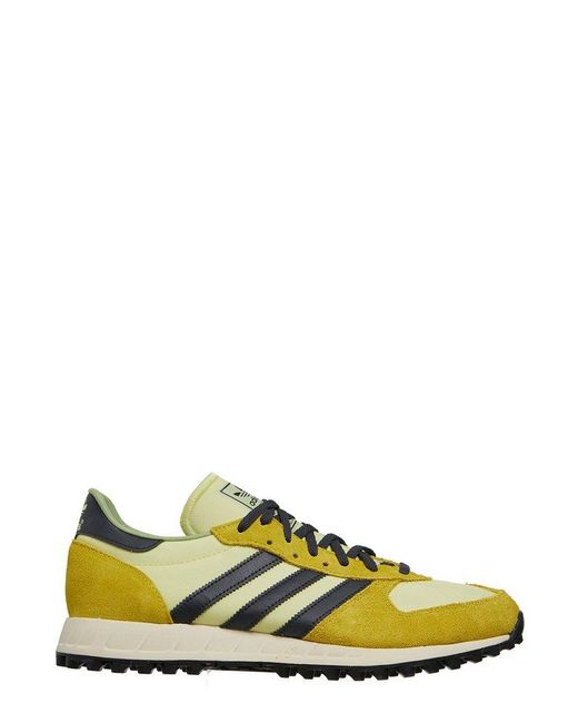 Adidas Originals Yellow Adidas Trx Vintage Lace-up Sneakers for men