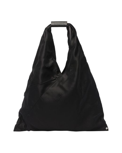 MM6 by Maison Martin Margiela Black Japanese Tote Bag