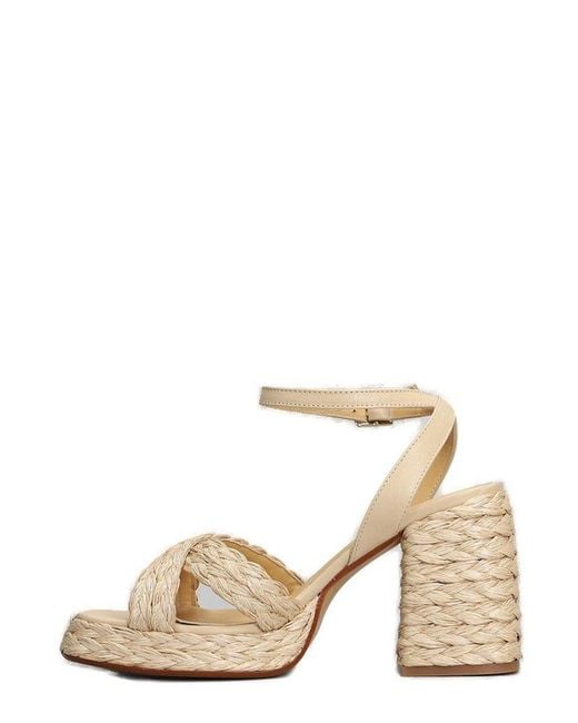 Castaner Natural Valeriette Ankle-Strap Sandals