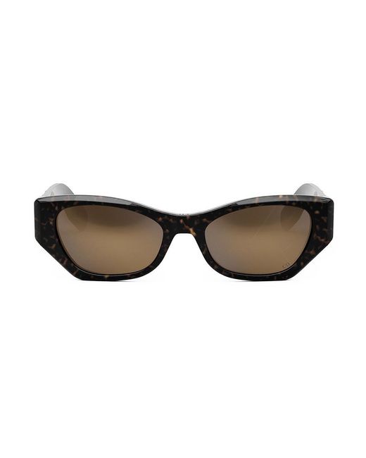 Dior Brown Cat-eye Sunglasses