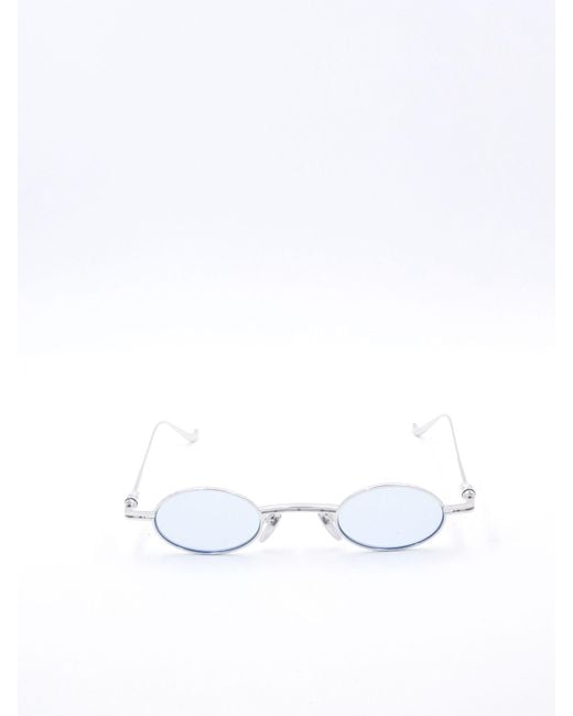 Chrome Hearts Metallic Oval Frame Sunglasses