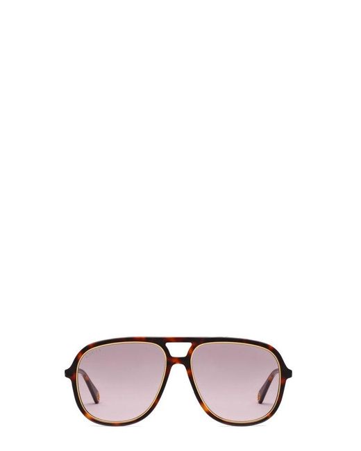 Gucci Multicolor Navigator Sunglasses