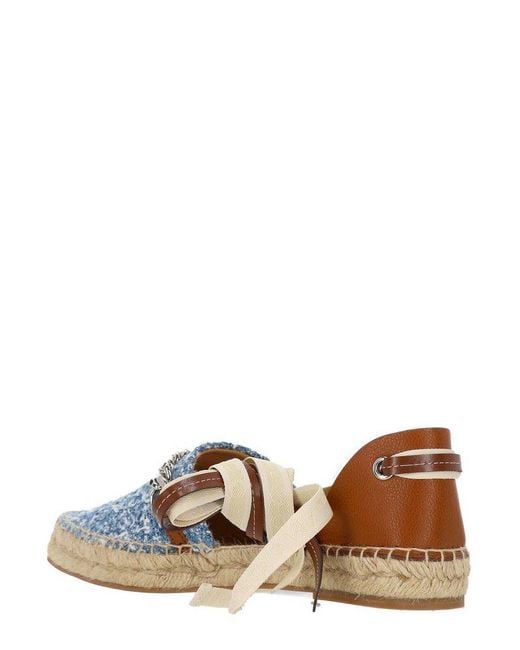 Stella McCartney Blue Espadrille Flats
