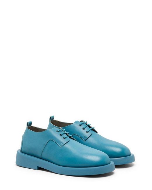 Marsèll Blue Gommello Lace-up Derby Shoes for men