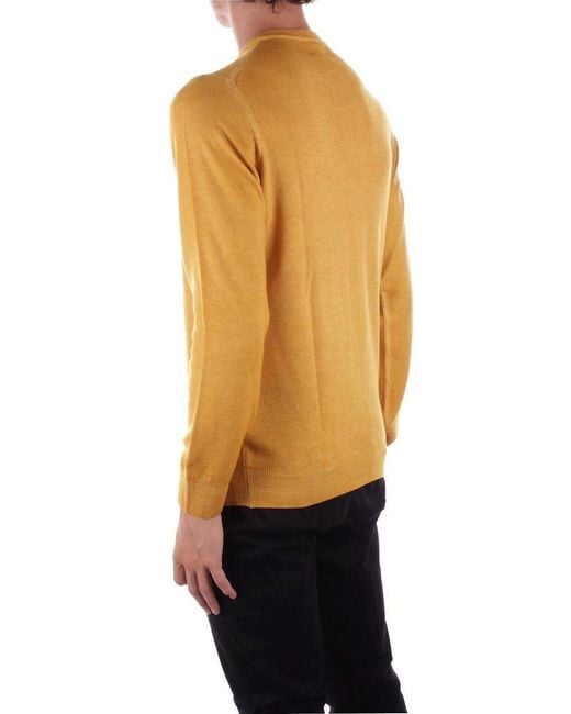 Woolrich Yellow Sweaters for men