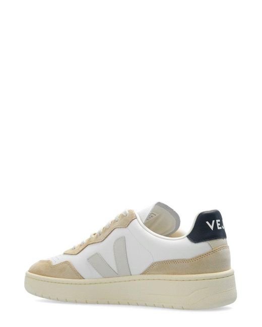 Veja White ‘V-90’ Sneakers