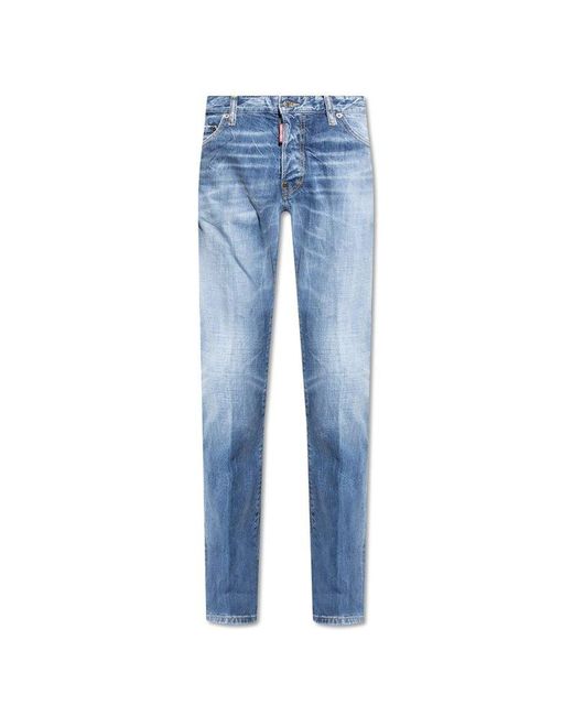 DSquared² Blue Cool Guy Straight-leg Jeans for men