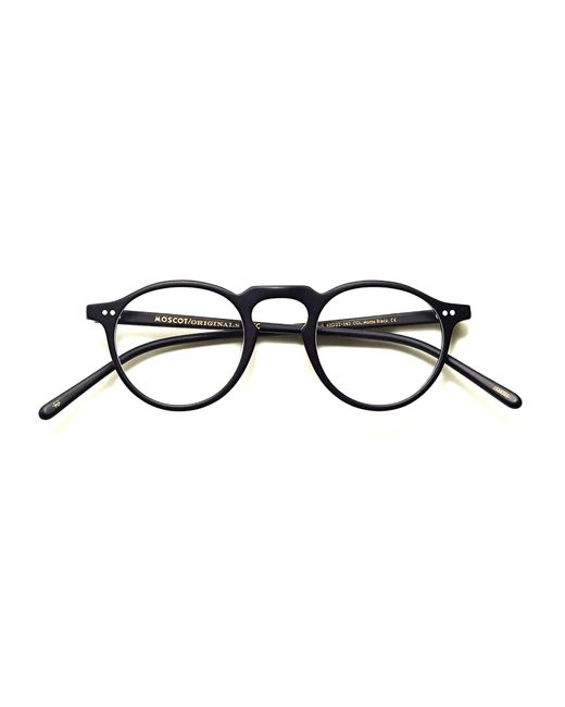 Moscot Black Tuchus Round Frame Glasses