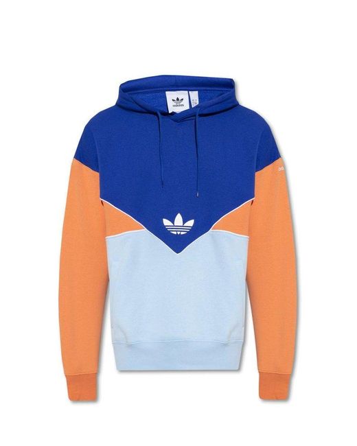 Adidas Originals Blue Sweatpants With Logo for men