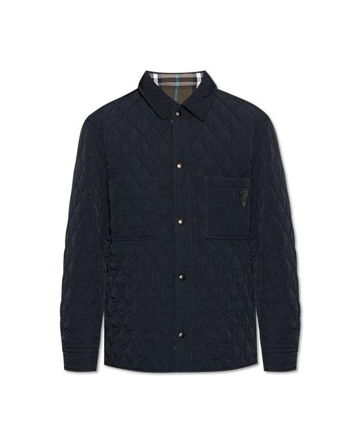 Burberry Blue Reversible Jacket for men