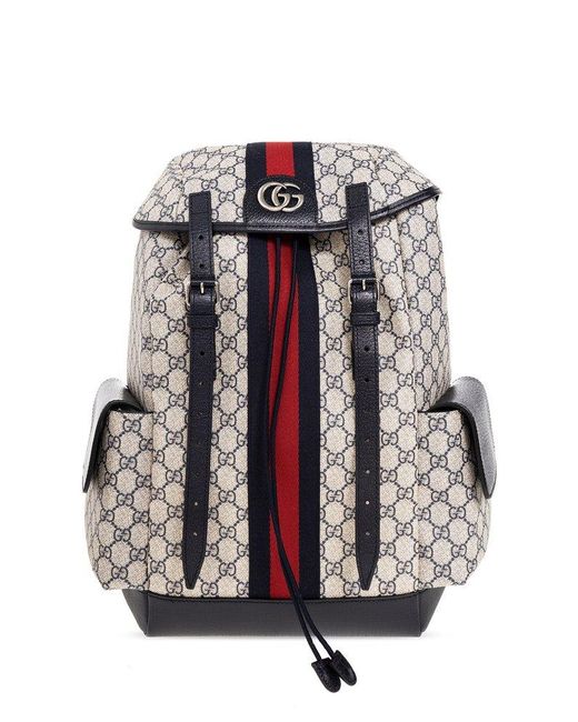 Gucci White 'ophidia Medium' Backpack, for men
