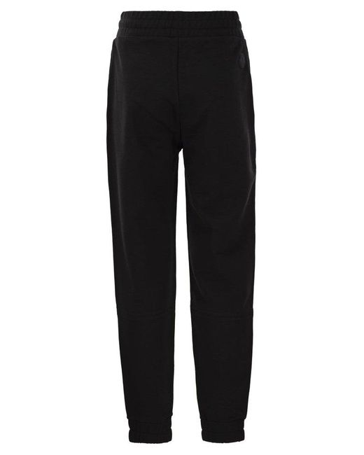 Moncler Black Elasticated Waistband Sweatpants