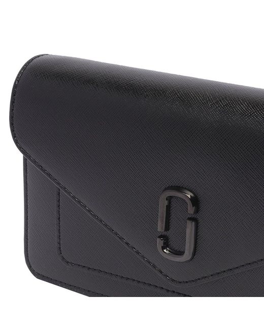 Marc Jacobs Black The Longshot Dtm Chain-Linked Wallet