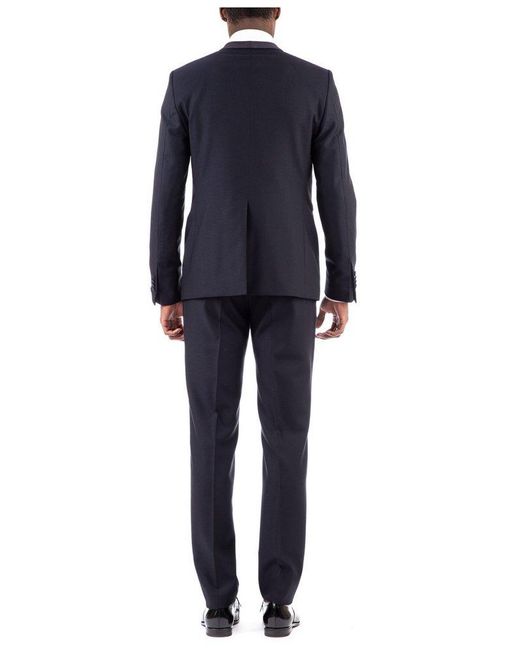 Tagliatore Blue Single-Breasted Tailored Suit for men