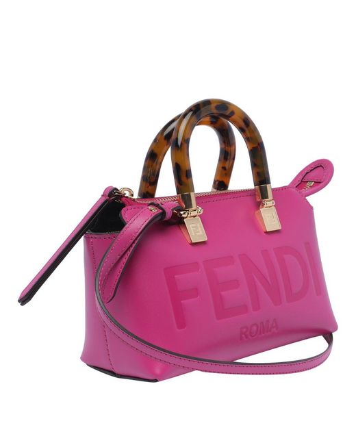 Fendi Pink By The Way Mini Leather Bag
