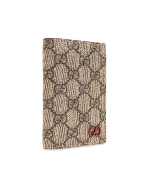 Gucci Natural Folding Card Case, for men