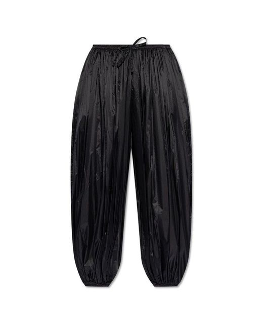 ボトムスその他 Alaia Black balloon pants in viscose knit Alaïa Black balloon pants in viscose knit | TheDoubleF