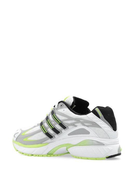 Adidas Originals White Adistar Cushion Lace-up Sneakers for men