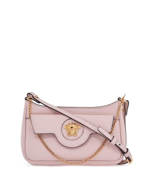 Versace Pink Shoulder Bag La Medusa Mini