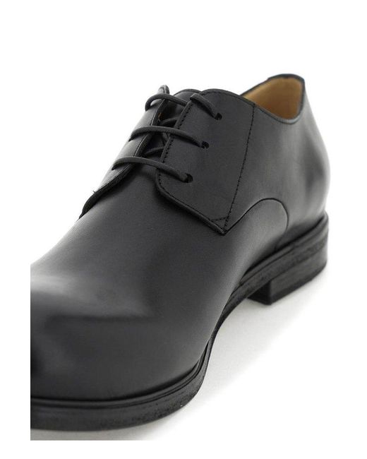 Marsèll Black Zuccamedia Derby Shoes for men