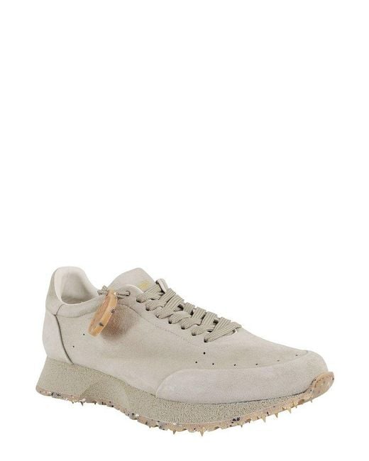 Barracuda Gray Lace-Up Sneakers for men