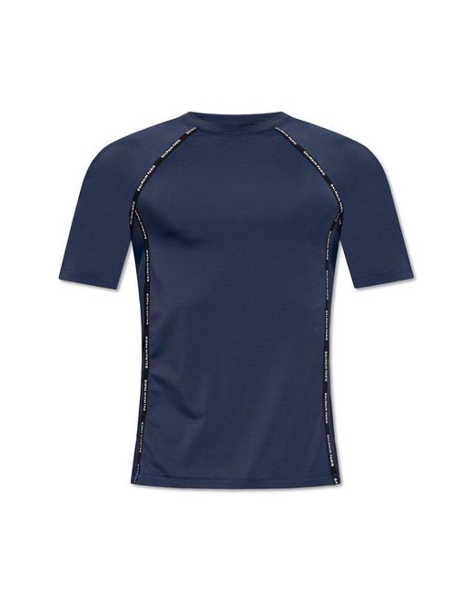 Balmain Blue Swim T-Shirt for men