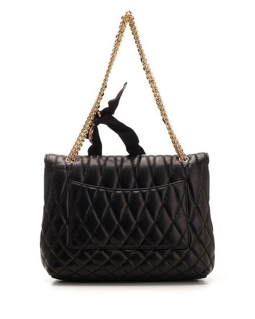 Lanvin Black Quilted Nappa Bag