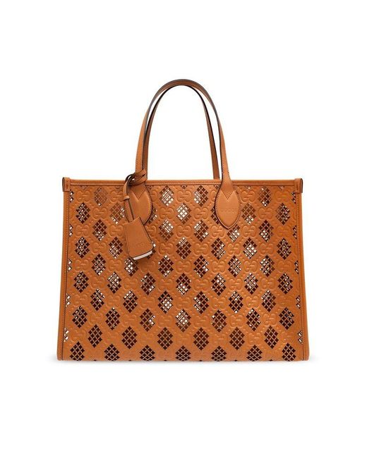 Gucci Brown Medium Ophidia Tote Bag