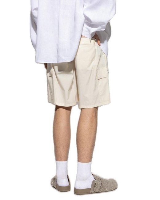 Dolce & Gabbana White Shorts With Pockets for men