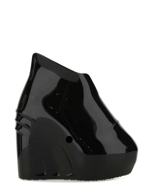 Givenchy Black Monumental Mallow Wedge Boots