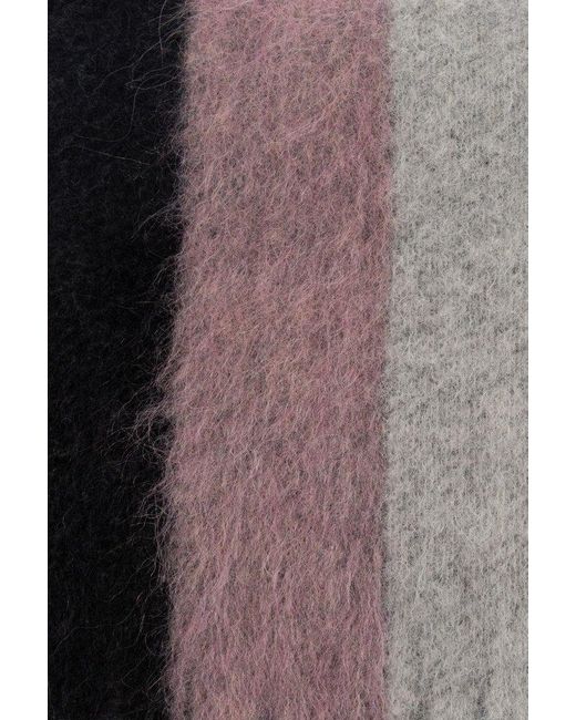 Marni Black Reversible Scarf