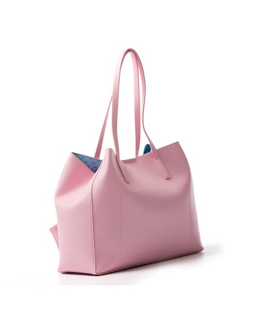 Chiara Ferragni Pink Eyelike-motif Plaque Tote Bag