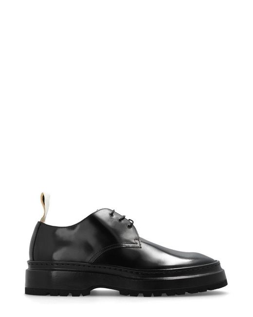 Jacquemus Black 'pavane' Derby Shoes, for men